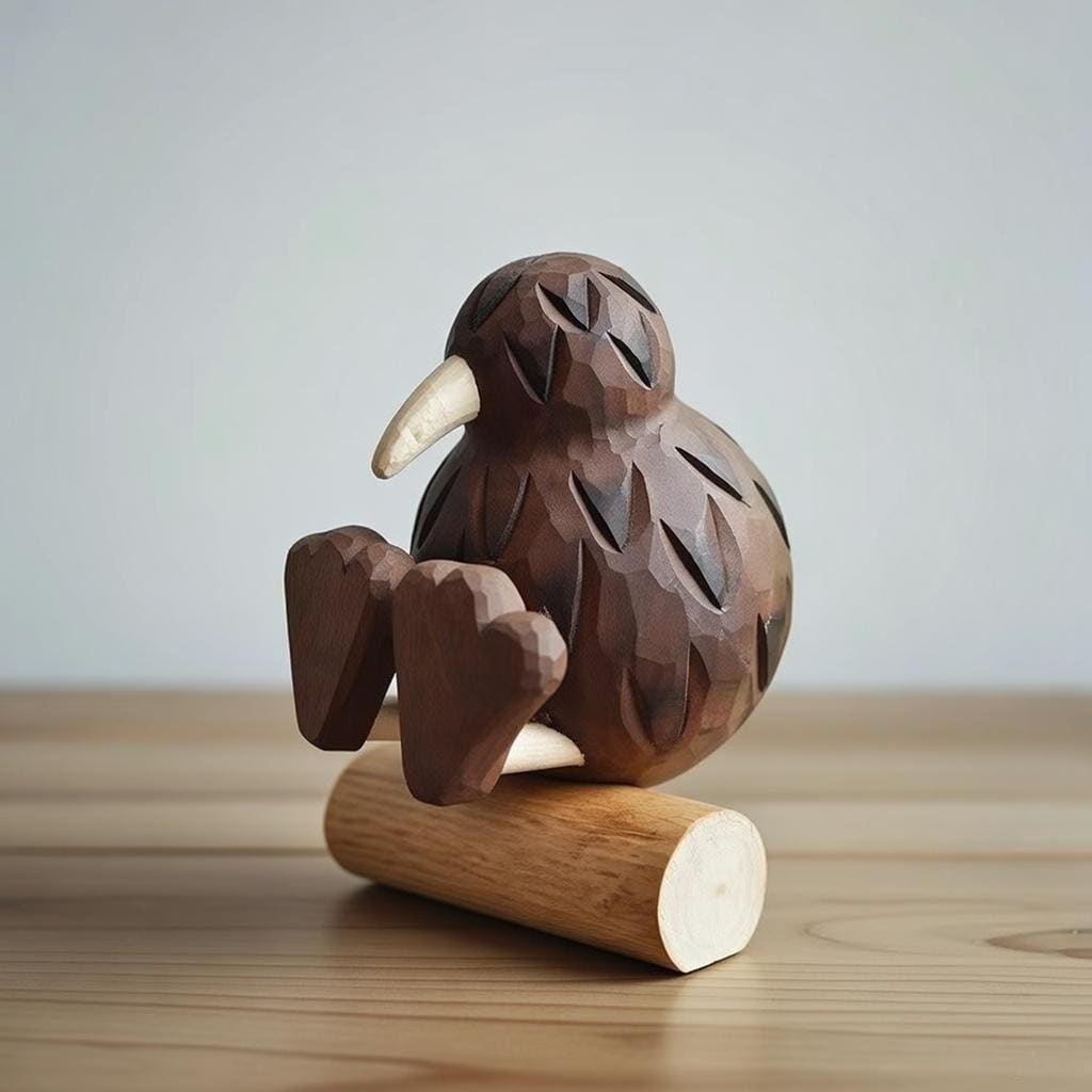 Wooden kiwi - Etsy 日本