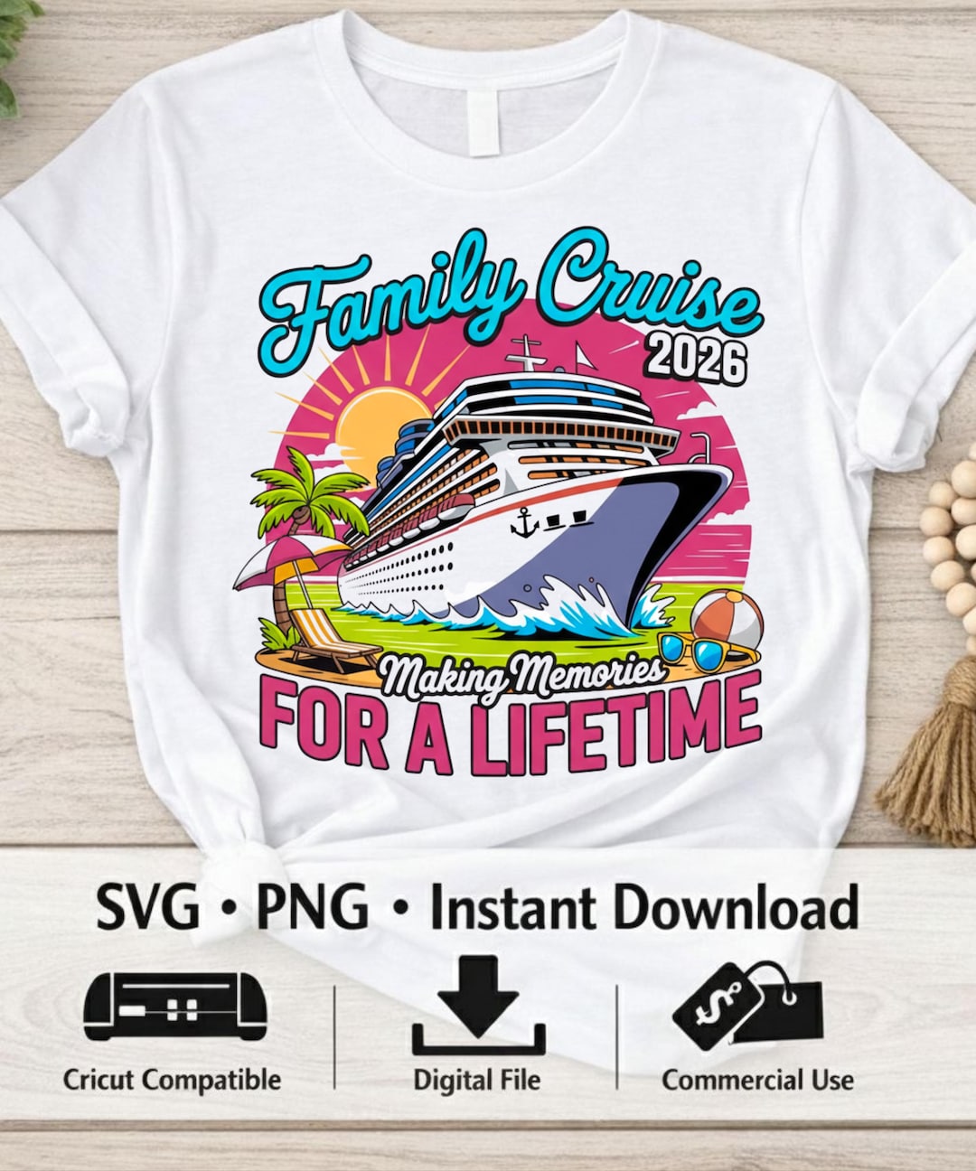 Family Cruise 2026 PNG: Making Memories for A Lifetime Png Summer ...