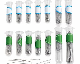 Insect Pins for Specimen Mounting • Entomology Pins Size 00-5 • Stainless Steel Bug Pins for Butterfly Beetle Collection & Research