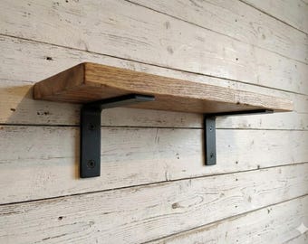 Soportes de estante de acero resistente / Decoración minimalista de estilo rústico