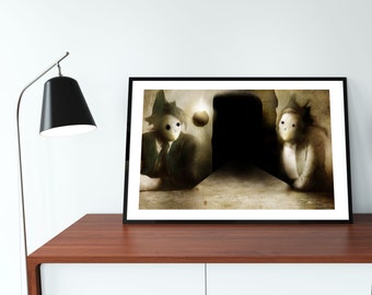 TIME AND SPACE between us |  Fine art print, signed on front, 42 x 30 cm