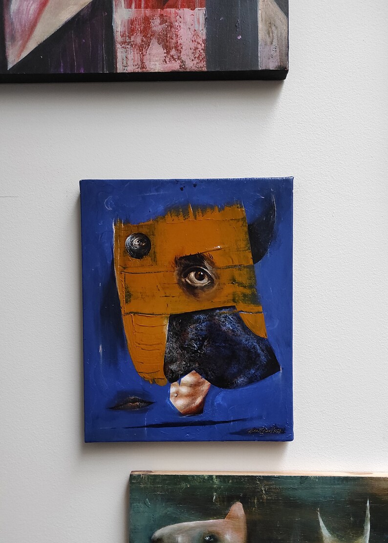 I REMEMBER Oil Painting on Canvas Etsy