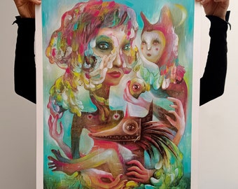 Little forest inside of me | Fine art print, signed on front, 50 x 70 cm