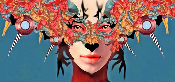 Poster Meaning Of Life Size 90 X 43 Cm Horizontal Hand Etsy