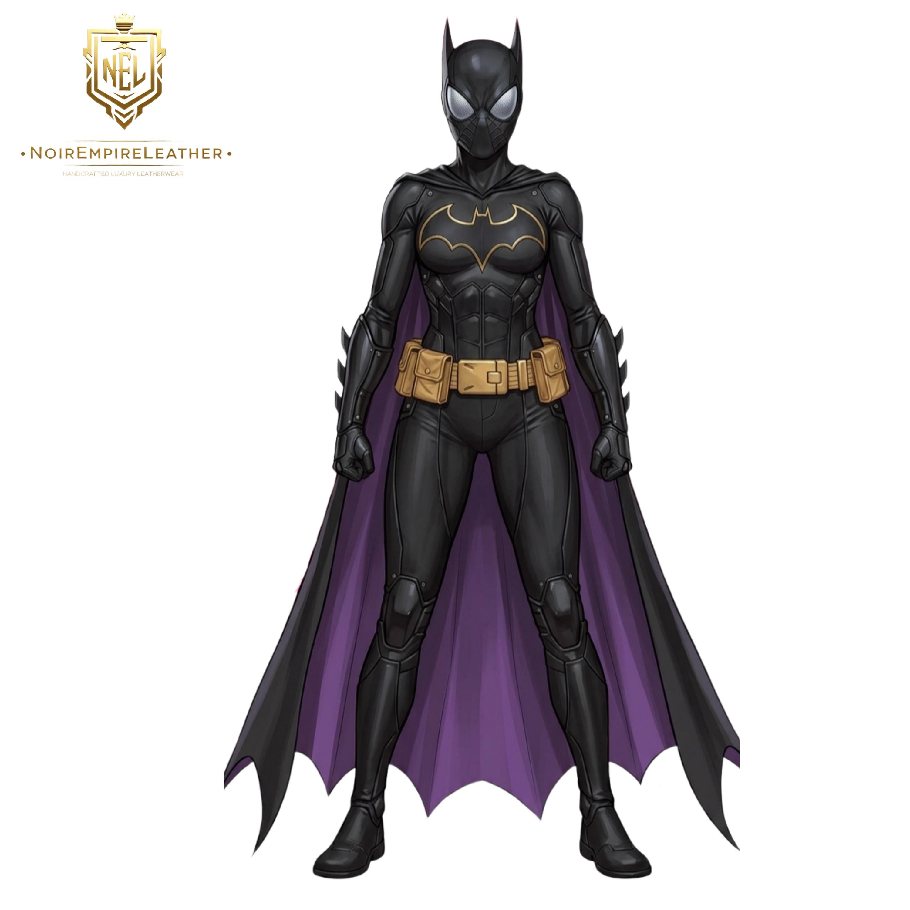 Batgirl Purple Costume - Etsy