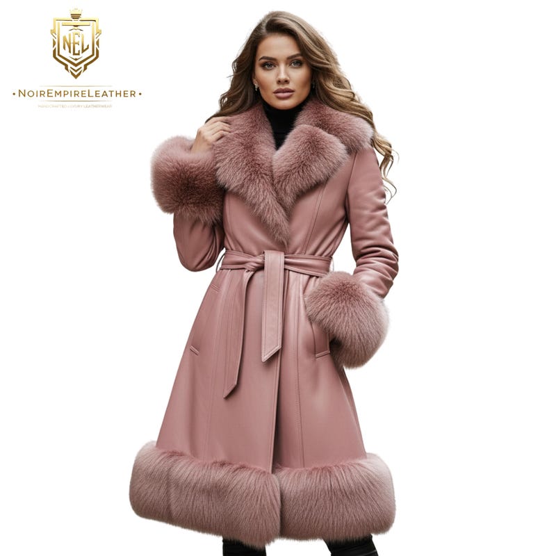 Pink Fur Dress - Etsy