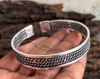 Bracelet Jonc Fantaisie pour Femme en Acier Inoxydable
