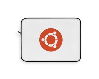 Ubuntu Laptop Sleeve - Orange Circle of Friends