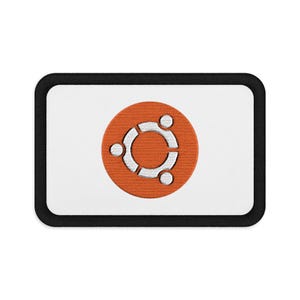 Ubuntu-Aufnäher mit Stickerei – Freundeskreis, 7,6 x 5,1 cm