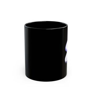 Gentoo Linux Mug - Black Ceramic Coffee Cup - Open Source Gift for Developers and Power Users