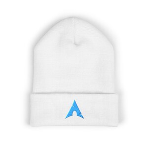 Arch Linux Broderad Mössa | Klassisk Mössa med Manschett