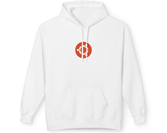 Ubuntu Midweight Hoodie - Orange Circle of Friends