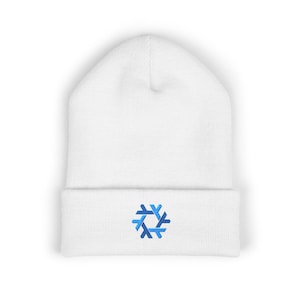 NixOS-Stickmütze – Klassische Strickmütze mit Bündchen – Open-Source-Geschenk für Entwickler und Systemadministratoren