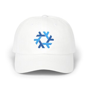 NixOS-Bestickte Kappe – Klassische Dad-Cap – Open-Source-Geschenk für Entwickler und Systemadministratoren
