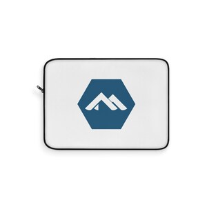 Alpine Linux Laptop Sleeve - Padded Zipper Case - Open Source Gift for Developers and Sysadmins