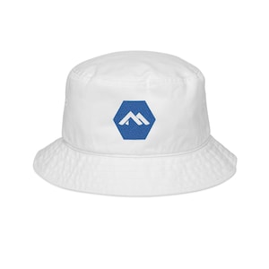 Alpine Bucket Hat – Gesticktes Linux-Logo – Open-Source-Geschenk für Entwickler und Systemadministratoren