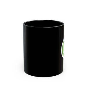 Linux Mint Mug - Black Ceramic Coffee Cup - Open Source Gift for Developers and Linux Fans