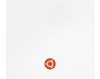 Ubuntu Tea Towel - Orange Circle of Friends