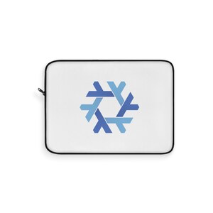 NixOS Laptop Sleeve - Padded Zipper Case - Open Source Gift for Developers and Sysadmins
