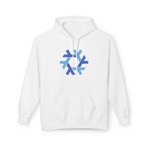 Moletom com capuz NixOS - Blusa de moletom de peso médio - Presente Linux reproduzível para desenvolvedores e administradores de sistemas