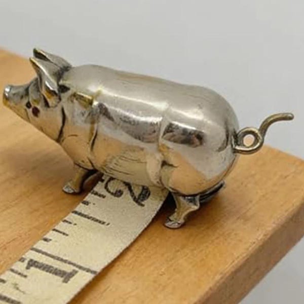Cinta métrica, estilo vintage, herramienta de costura de metal niquelado