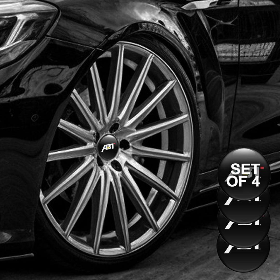 All Sizes ABT Logo Design Epoxy Emblem: 4pcs Dome Decals for Wheel ...