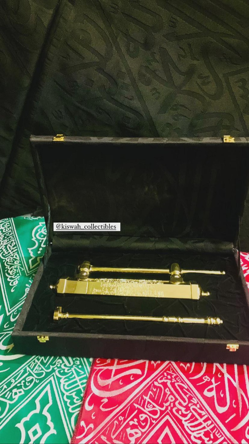 Islamic Key Golden Kaaba Door Key Replica, Makkah Islamic Decor, Quran Inscription ...