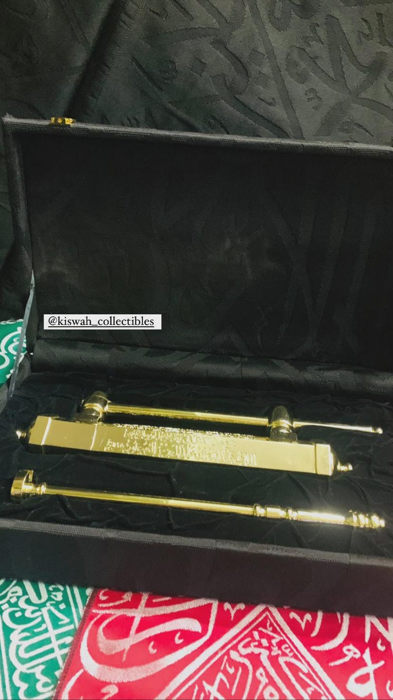 Islamic Key Golden Kaaba Door Key Replica, Makkah Islamic Decor, Quran Inscription ...