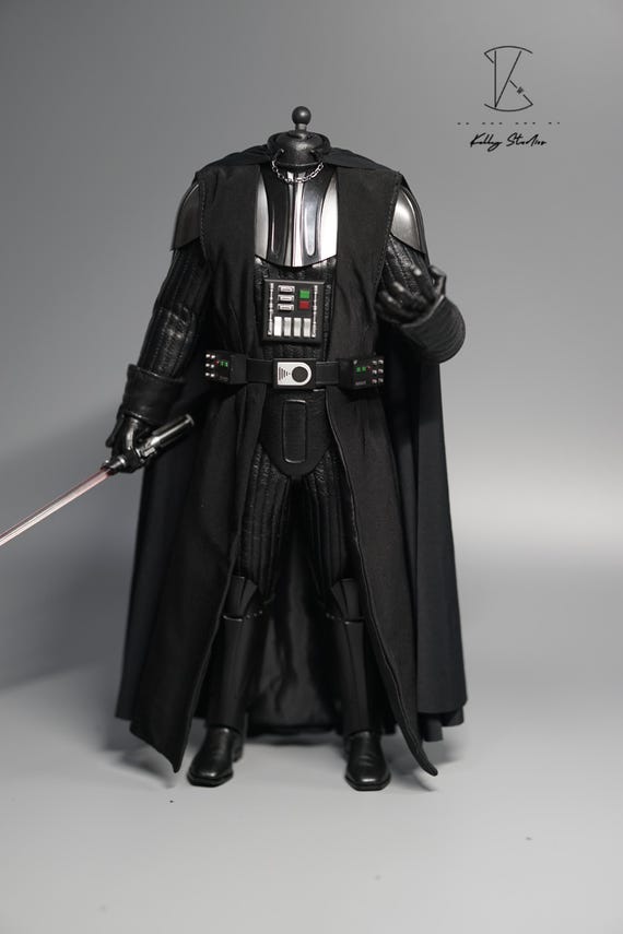 【激レアコレクション】Hohenbergia ‘Darth Vader’ Kelly Studio Cape |darth Vader Genuine Leather Set | Hottoys