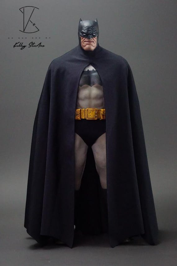 Kelly studio cape|The Dark Knight Returns Batman Draped Cloak Accessory for HT Figure 1/6 |KS010