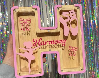 Hand Made Named Money Initial Letter