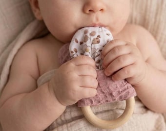 Wooden Teething Ring | Teething Ring | Handcrafted | Baby Gift