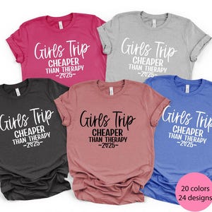 Girls Trip Shirt: Custom Summer Vacation Matching Tee
