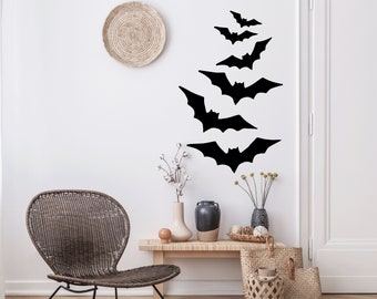 Halloween Wall Decal, Bats Wall Decal, Halloween Decor