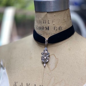 Silver choker, Rose Gold choker, Choker, black velvet bridal choker, Diamond Choker, Crystal Choker, gold choker, bridal jewelry, crystal