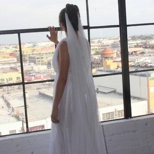 Draped Veil, Veil, Retro Veil, Bohemian Veil, Wedding Veil, Drop Veil, Bridal Veil, Bridal veil, Draped Boho Bridal Veil, Draped Veil, Veil