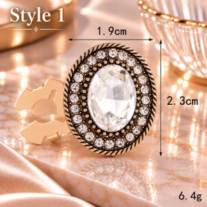 2 PCS Pearl Rhinestone Heart Button Cover, Gold Shirt Collar Clip, Women's Cufflink, Elegant Blouse Jewelry, Decorative Shirt Accessory