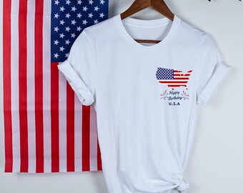 Happy 250th Birthday USA Shirt, America 250 Tee, Patriotic 4th of July Shirt, Semiquincentennial Gift, Independence Day