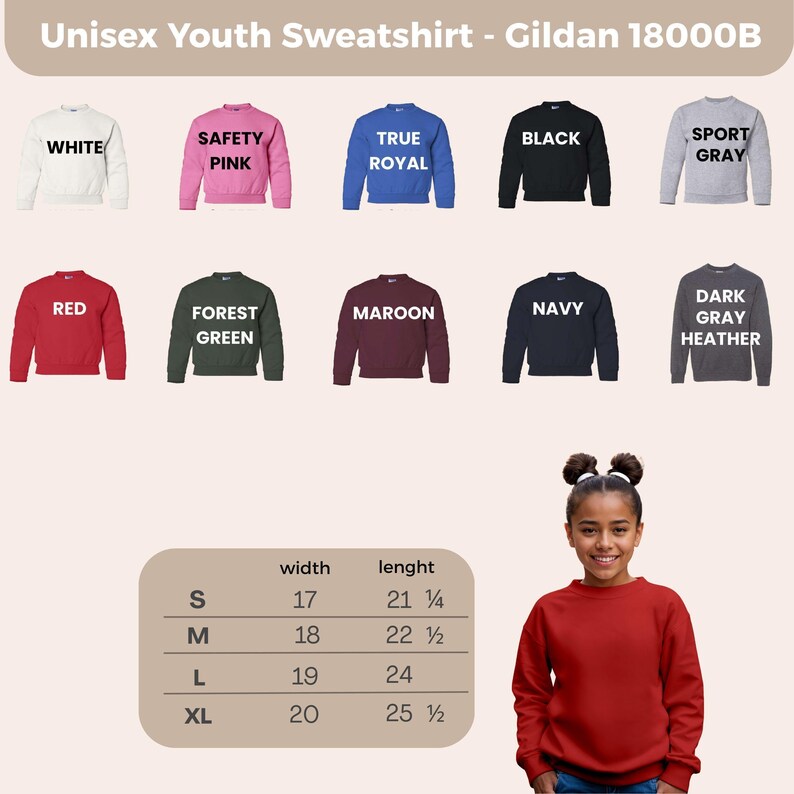 Gildan Heavy Blend Crewneck Sweatshirt, Unisex Fleece Pullover image 20