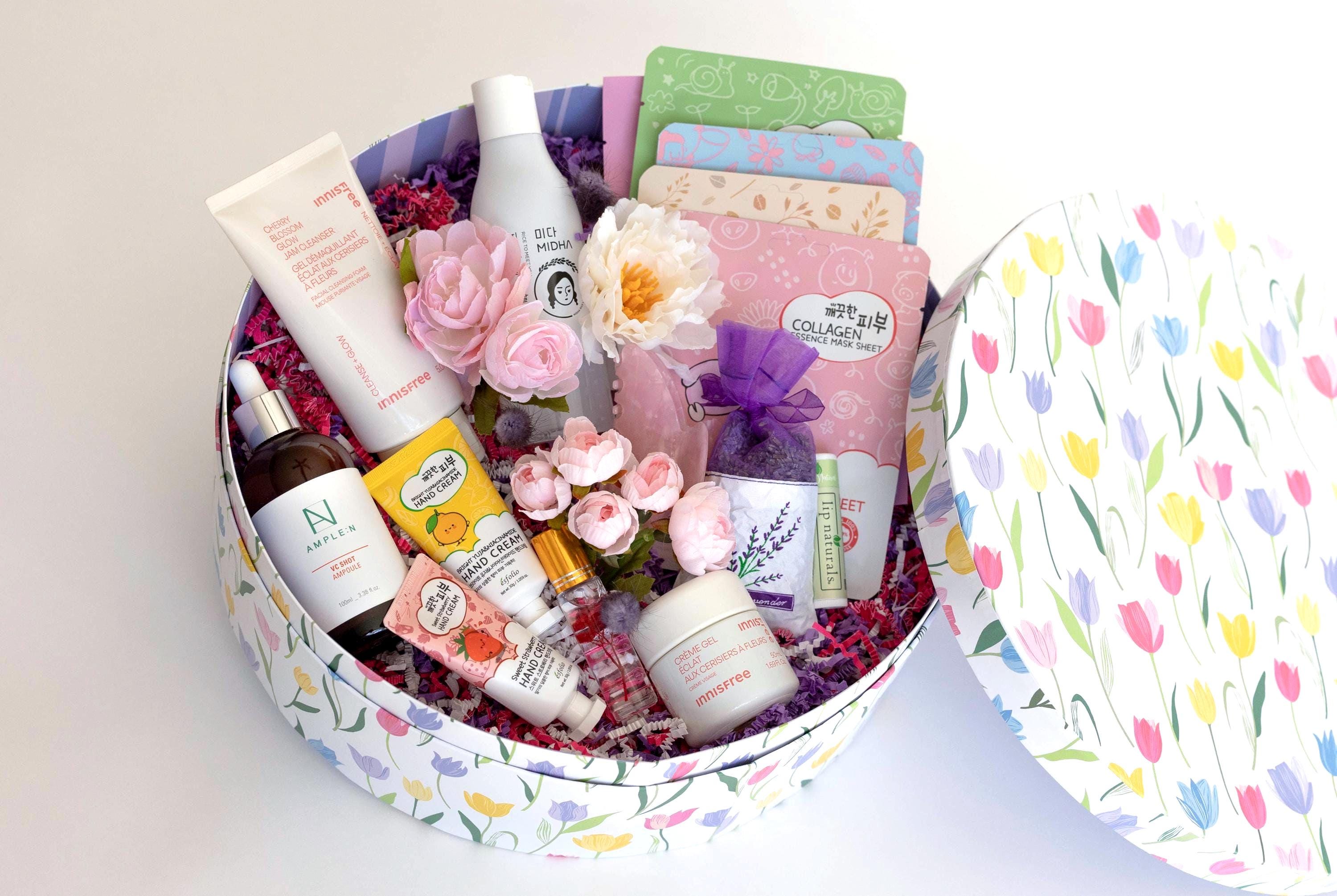 Korean Skincare and Beauty Gift Basket - 60+ Gift Ideas for 2026