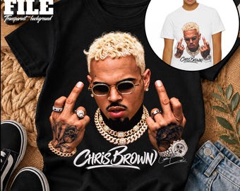Chris Brown, Usher raymond The R&B Tour 2026 Concert Art PNG file design  (Digital Download)