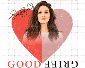 Sara Bareilles PNG File Design, Digital Download, Ready To Print To T-shirt.