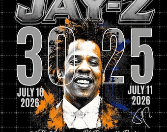 Jay-Z Yankee Stadium Anniversary Tee – 25th & 30th Celebration Shirt PNG (Digital Download)