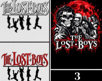The Lost Boys PNG File Horror Movie design for tshirt (Digital Downlod)