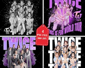 TWICE This Is For World Tour 2026 PNGファイル デジタルダウンロード（印刷可能）