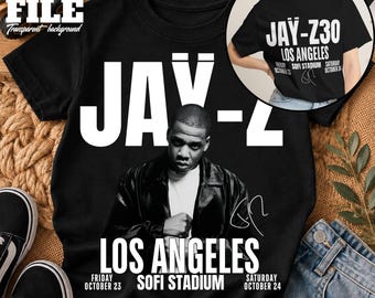 Jay-Z Sofi Stadium Anniversary Tee – 25th & 30th Celebration Shirt PNG (Digital Download)
