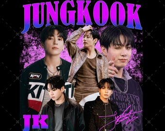 Jungkook PNG File, Jung Kook PNG Art (Digital Download) ready to print.