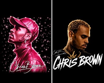 Chris Brown The R&B Tour 2026 Concert Art PNG (Digital Download)