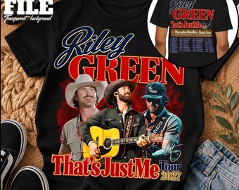 Riley Green Tour 2027 PNG Shirt: That's Just Me (Digital Download)