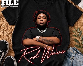 Rod Wave 'Don't Look Down Tour 2026' PNG File design  (Digital Download)